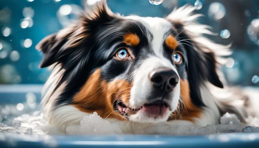 Australian Shepherd grooming