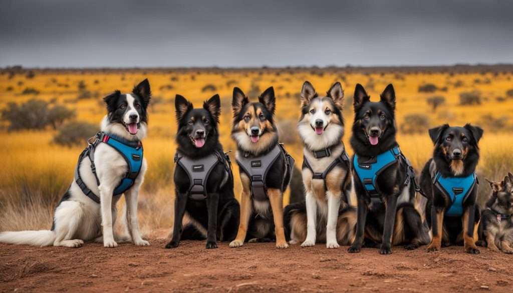 Australian dog harness brands