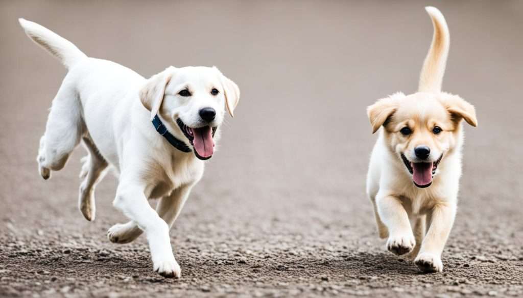 Differences between puppies and adult dogs