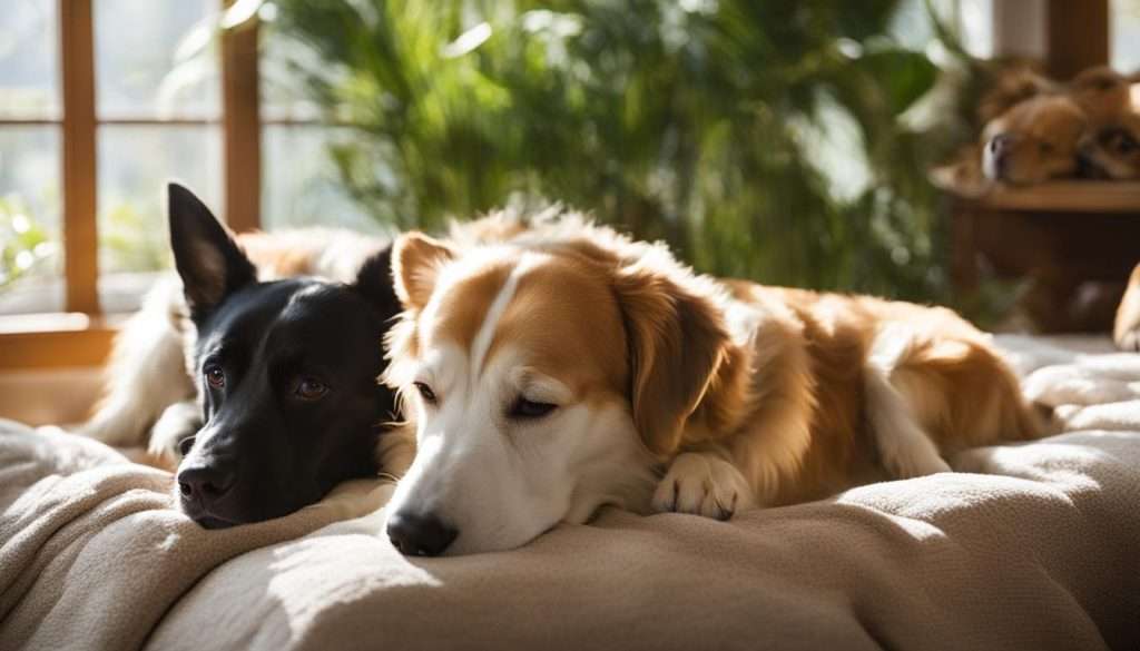 calming senior dogs