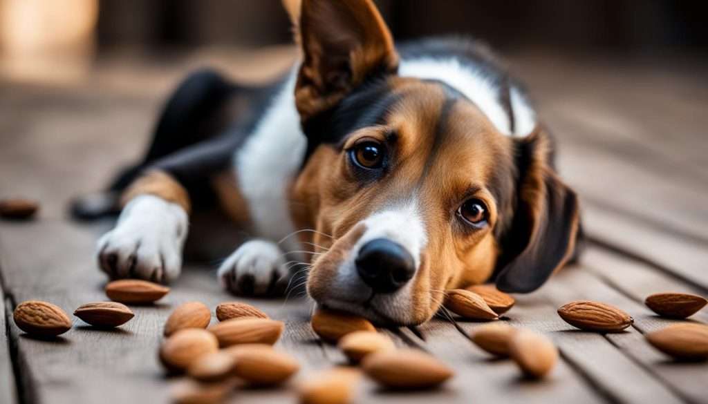 can dog eat almond nuts