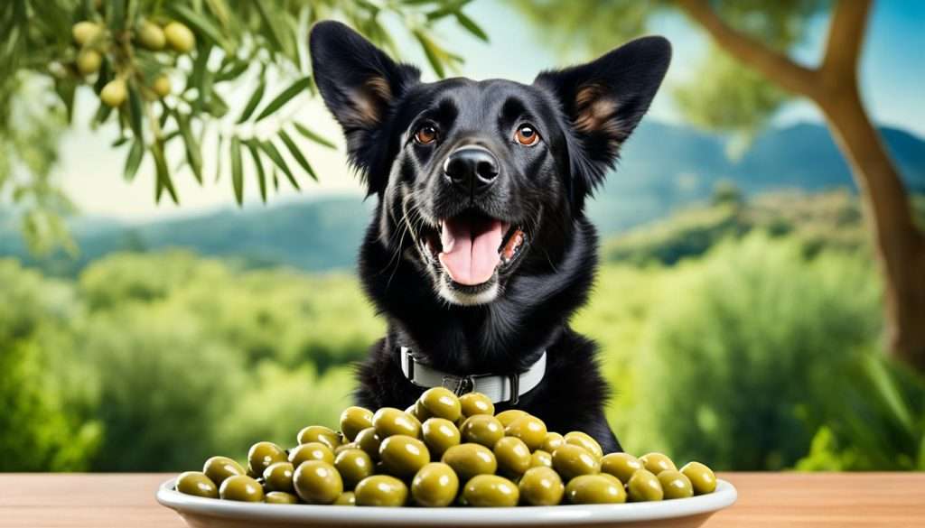 can dog eat olives