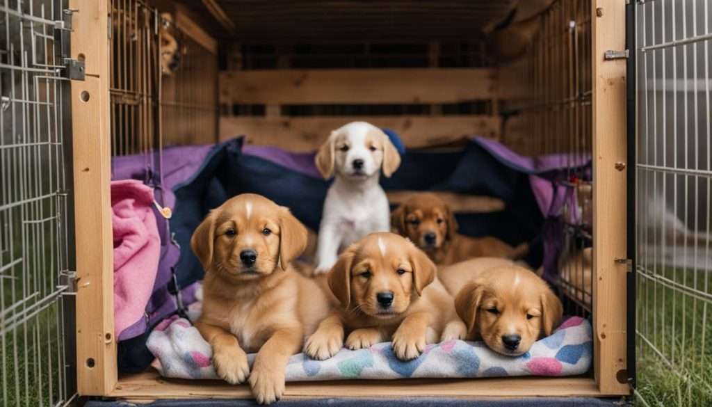 crate training puppies