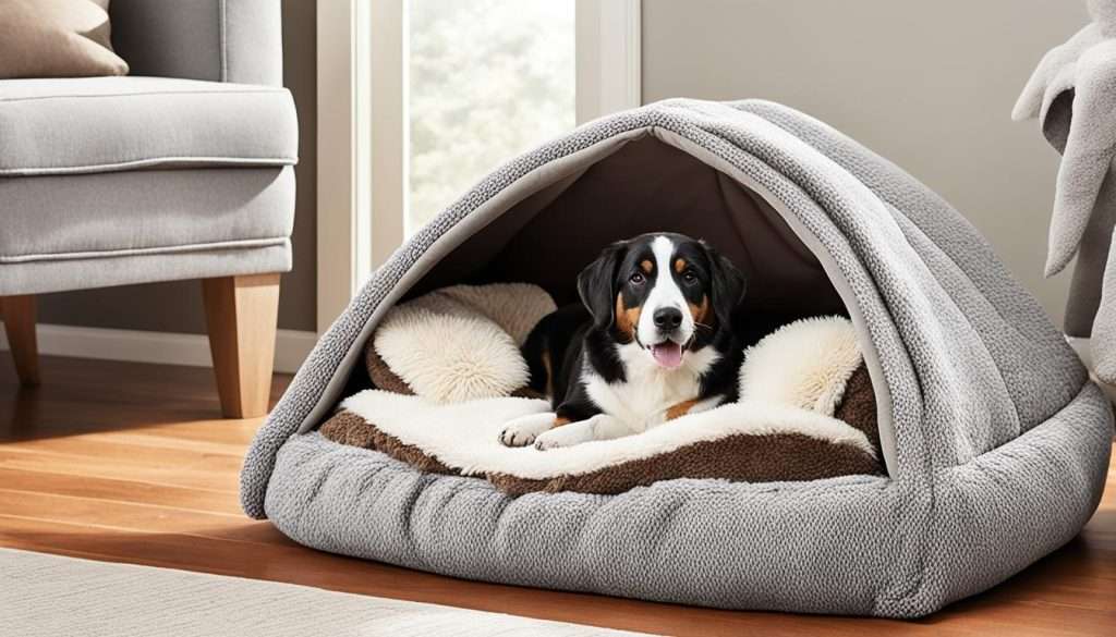 dog beds with hood