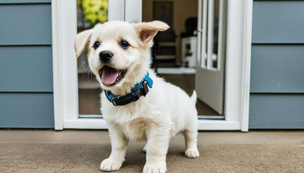 house training a puppy