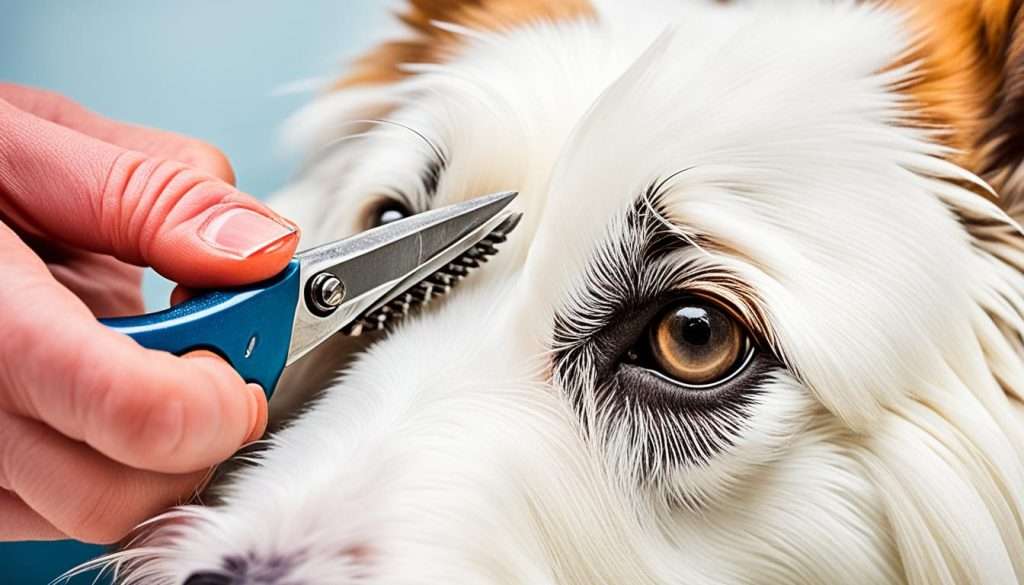 how to trim dog nails