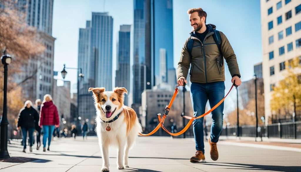 loose-leash walking