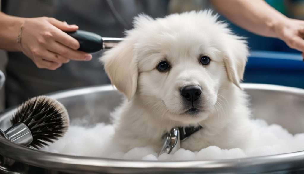 puppy grooming services