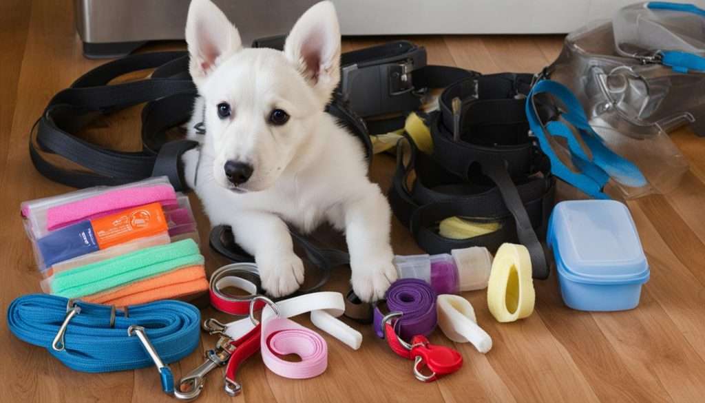 puppy housebreaking supplies