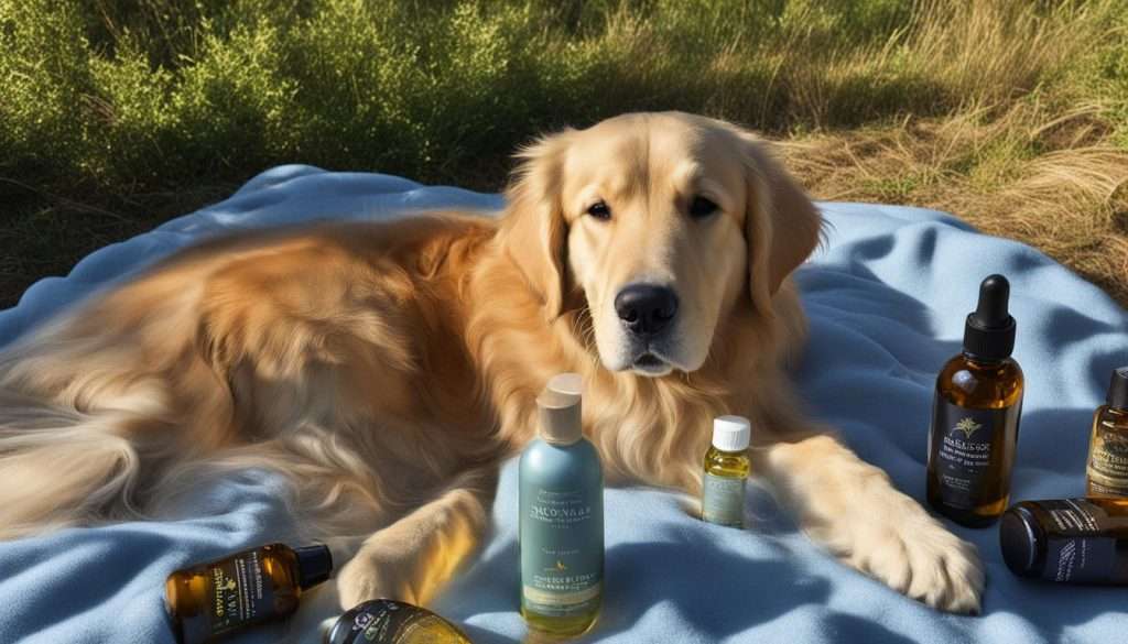 soothing oils for dogs with skin allergies